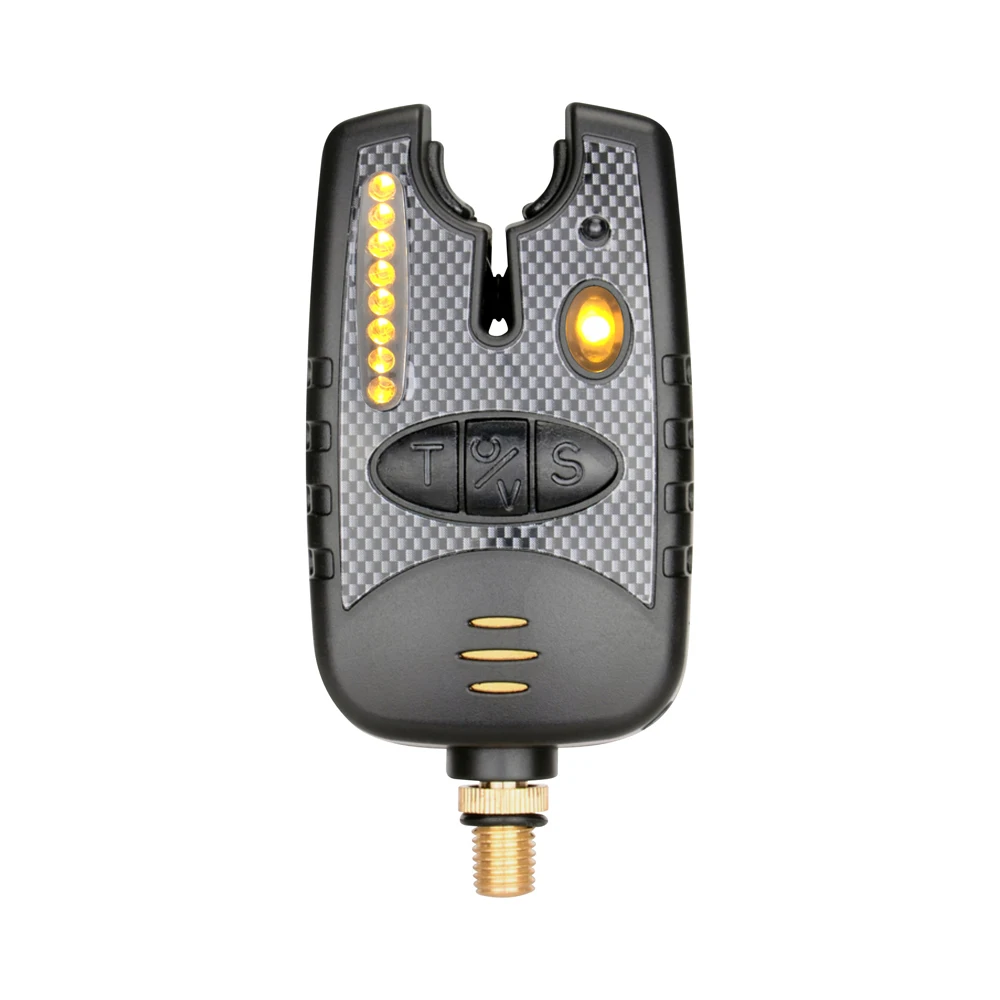Fishing Bite Alarm with 8 LED Light and Adjustable Tone Volume Sensitivity Sound Alert for Rod | Спорт и развлечения