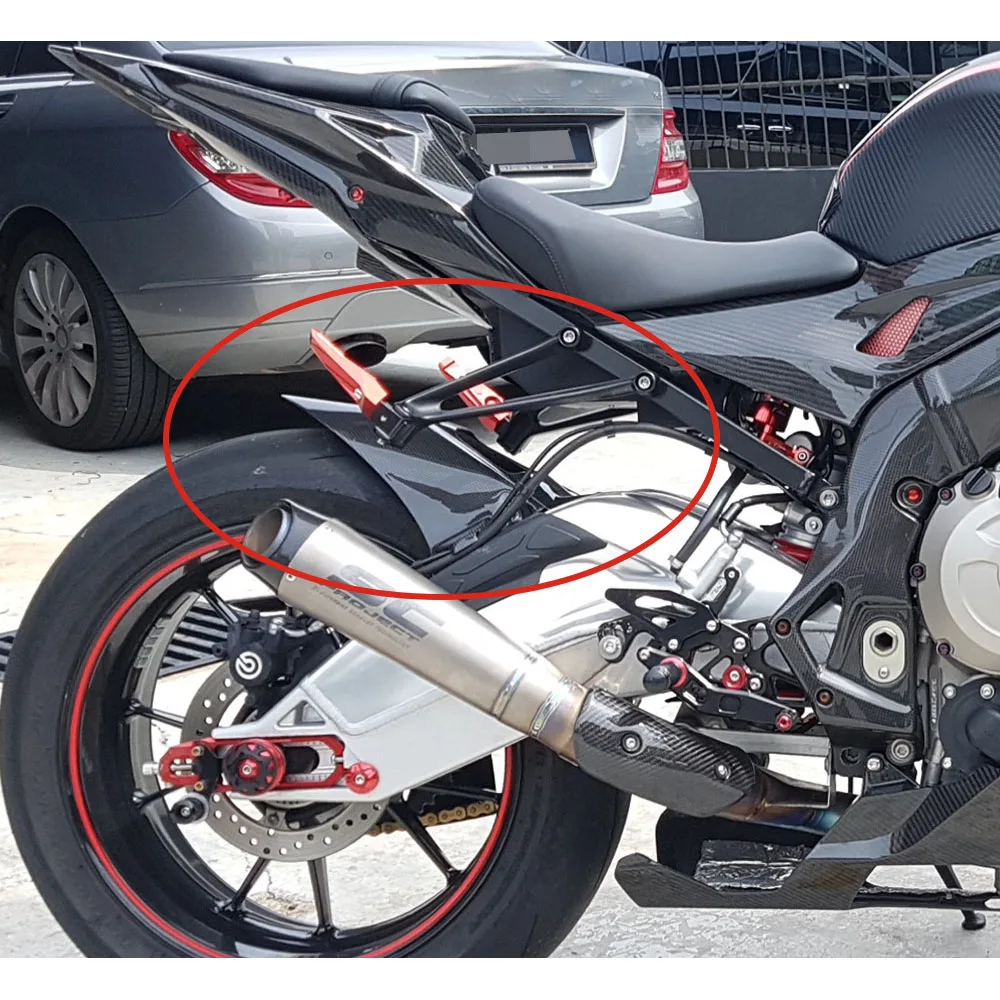 Крыло для заднего колеса мотоцикла SMOK из углеродного волокна брызговик BMW S1000RR S
