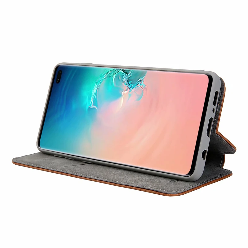 Для samsung Galaxy S10 Plus, чехол с магнитной застежкой из искусственной кожи+ ТПУ, кошелек, складной кронштейн, чехол для samsung S10 Plus S10, чехол, Capa