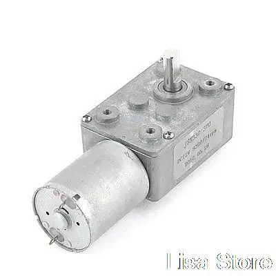 12VDC 8300 об/мин прямоугольная коробка передач 2 Контактный Терминал Электрический
