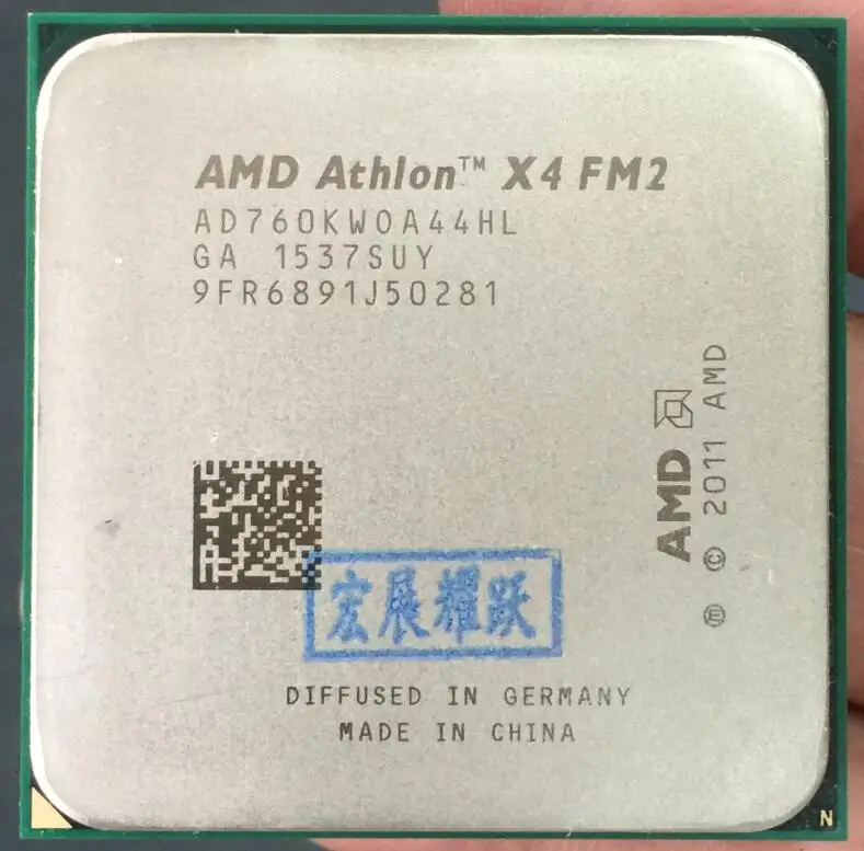 Компьютер AMD Athlon X4 760K X760K 760 FM2 четырехъядерный процессор 100% рабочий для