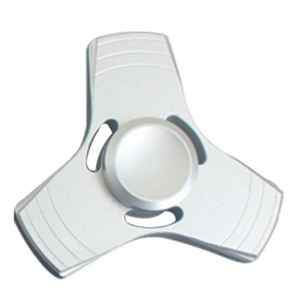 Горячая Распродажа EDC трехсторонний спине НЛО Спиннер цинка алюминиевый ручной