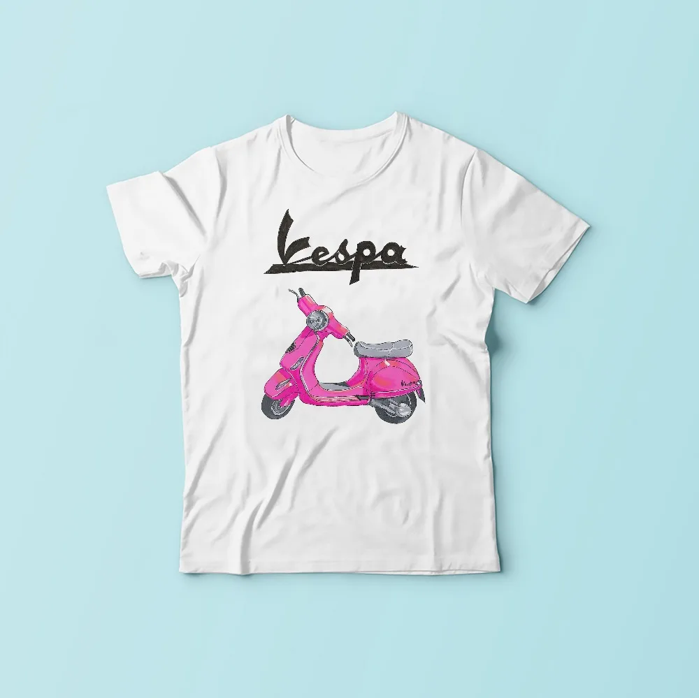 Классический vespa Футболка мужская jollypeach новый бренд повседневные мужские