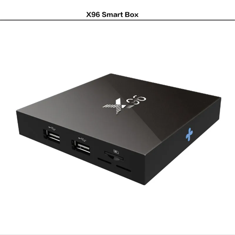 10 шт. Новый лучший s905x Amlogic tv box x96 с android 6.0 части коробка коди 16.1 2 ГБ бежал и 16