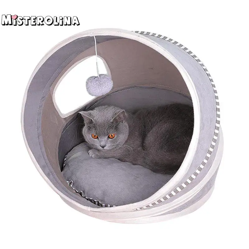 Мягкий домик для кошек, для маленьких котят, высокое качество, хлопок, Теплый Щенок, котенок, кровать, продукт для домашних животных PCJ3463
