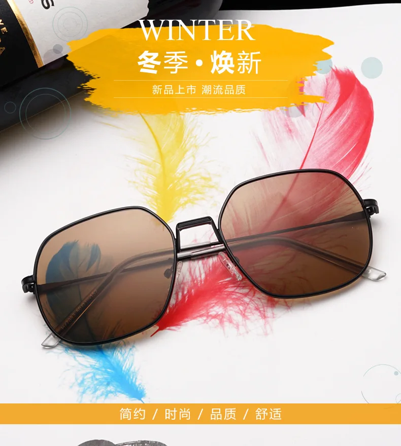 

MARC Women 2019 Sunglasses Men Square Eye Wear Retro Metal glasses Vintage eye glasses UV400 Brand 1