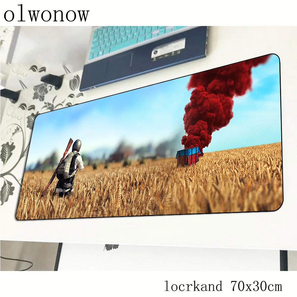 pubg mousepad gamer gel 700x300x3mm gaming mouse pad large wrist rest notebook pc accessories laptop padmouse ergonomic mat | Компьютеры и