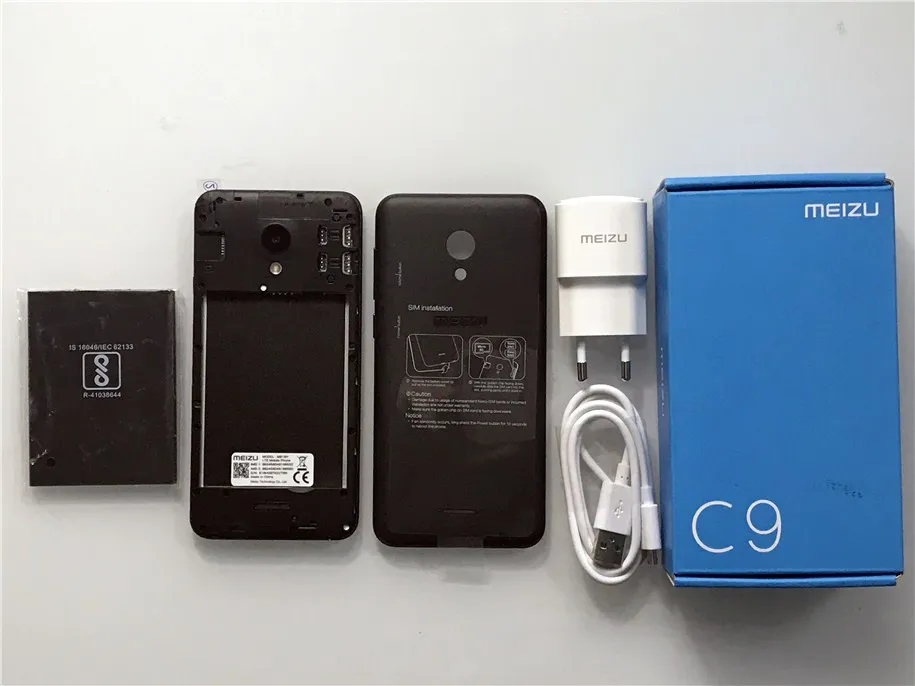 Meizu C9, 4G LTE, 2 ГБ, 16 ГБ, 5,45 дюймов, 1440x720 p, ips экран, четырехъядерный процессор, МП камера, две sim-карты, мобильный телефон