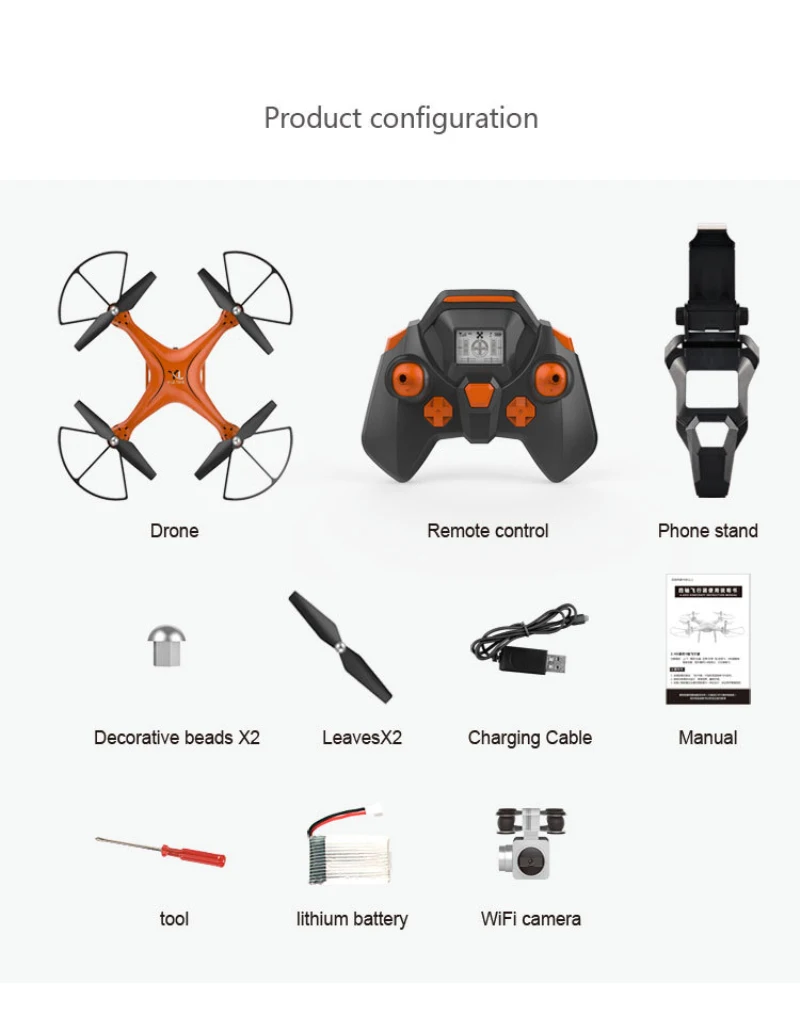 Wi-Fi FPV attitude hold real time RC drone X10 S10 2,4G Безголовый воздушный пульт дистанционного управления вертолет RC самолет HD 1080P carema