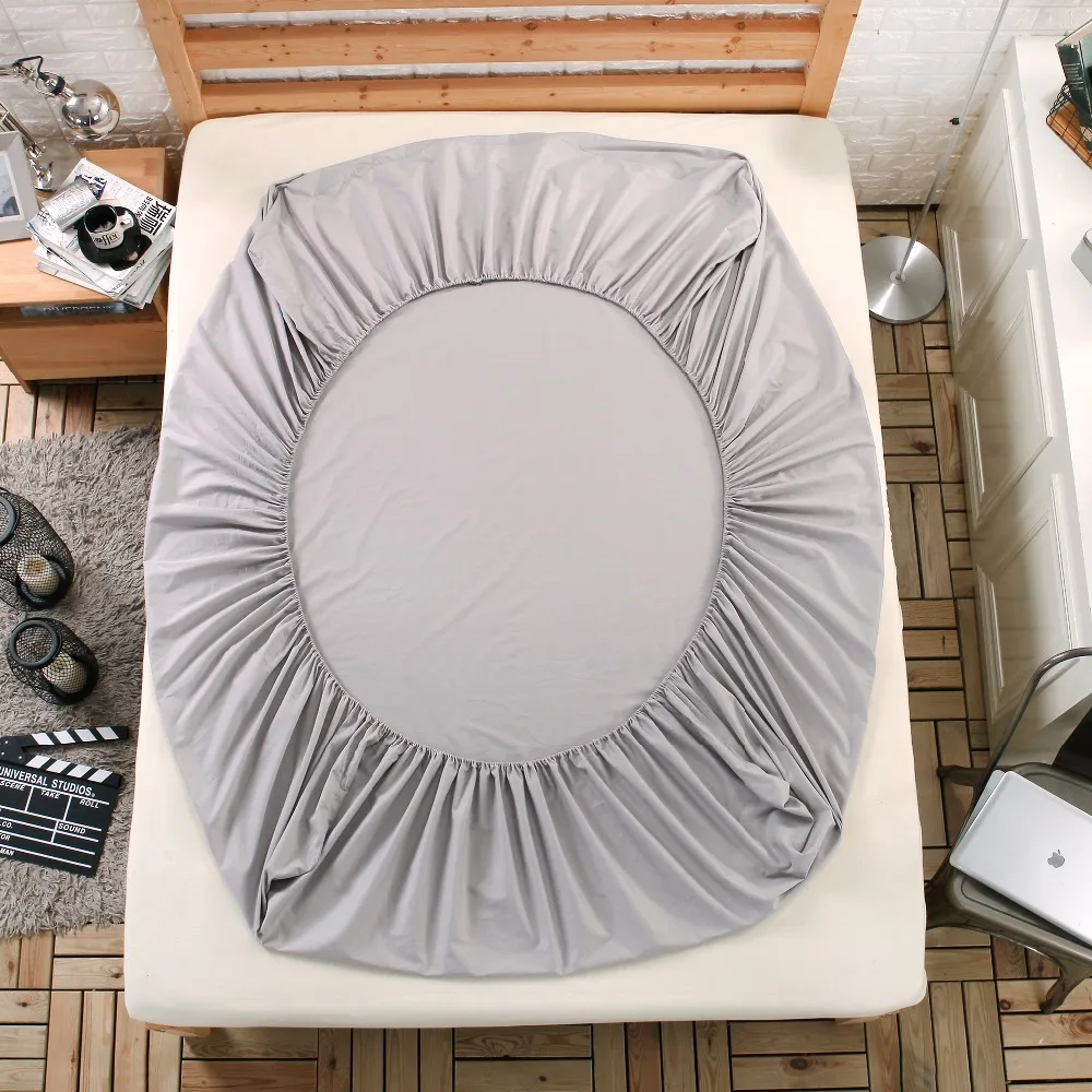 Простыня простыня комплект наволочек Сабана cama из чесаного хлопка однотонная