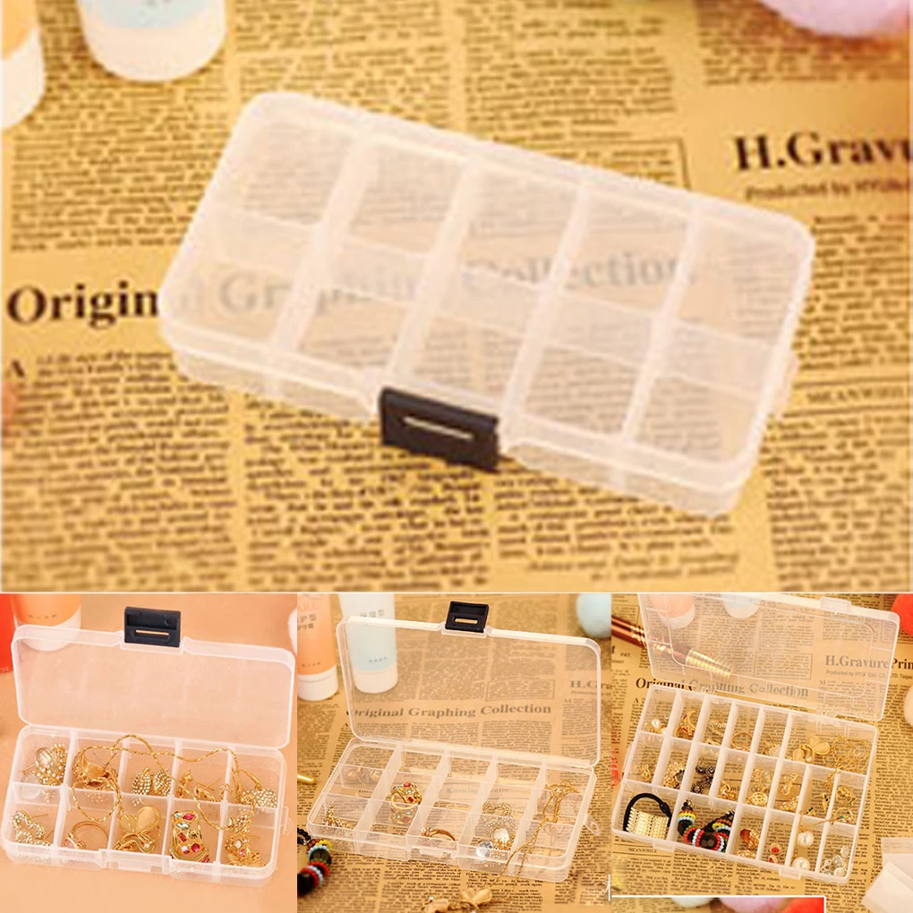 Ящик для хранения украшений ящик сережек и колец с отделениями 10/15/24|storage box case|storage