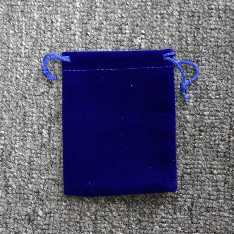Royal Blue 10 шт./лот 5x7x9x12 см бархатные сумочки мешочек для мелких украшений мешок подарков Рождество/свадьбы пользу упаковки сумки белый розовый 12 Цветов - Цвет: Royal Blue