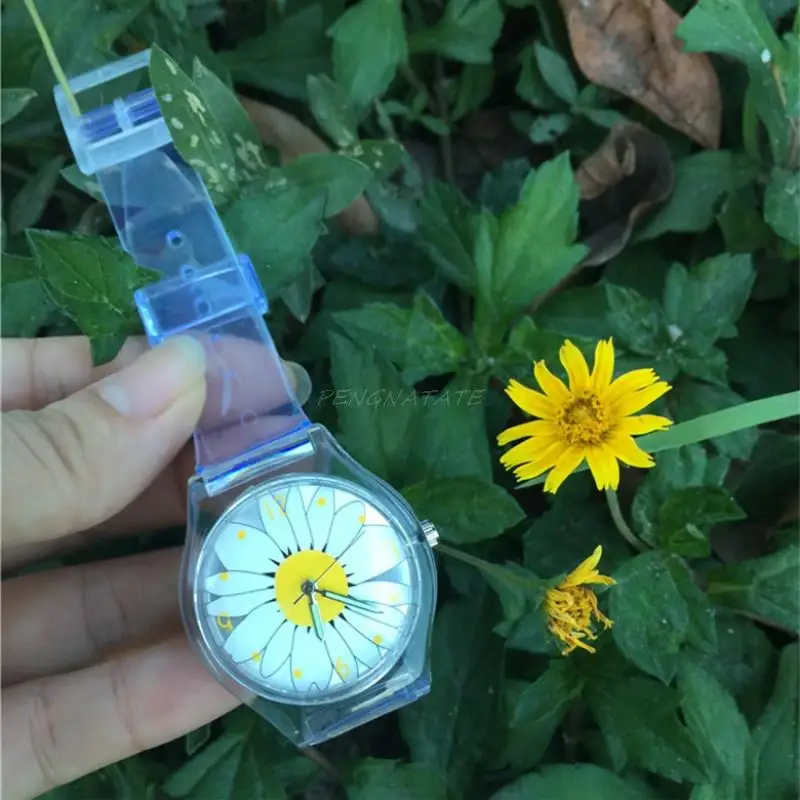 Часы наручные женские с силиконовым ремешком водонепроницаемые | Наручные часы