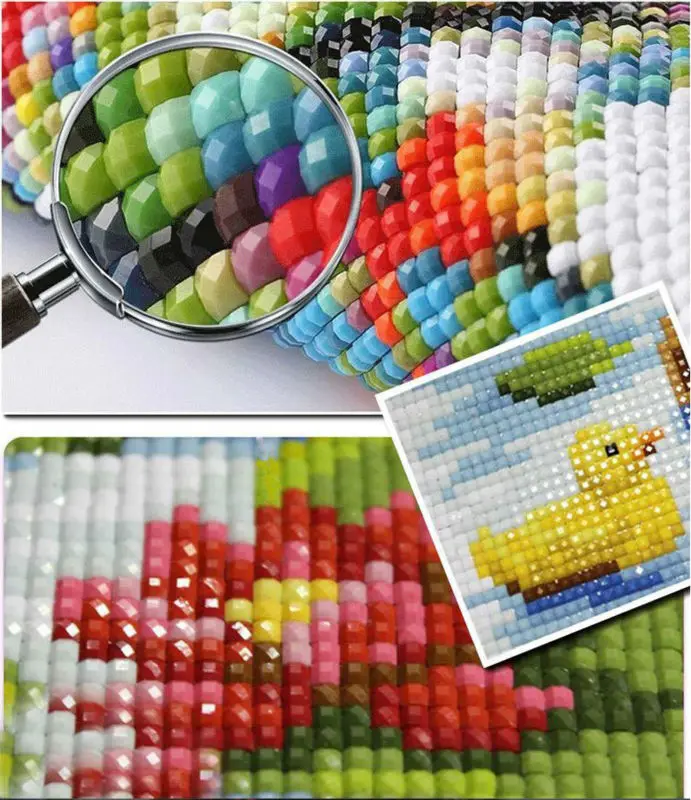 Сверло блестящее Diy искусственное изделие с котом вышивка крестиком полностью