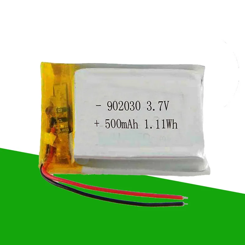 Li po 3 7 V 500mAh 902030 батарея для GPS PDA MP3 MP4 DVD Bluetooth гарнитура Модель игрушка светодиодный
