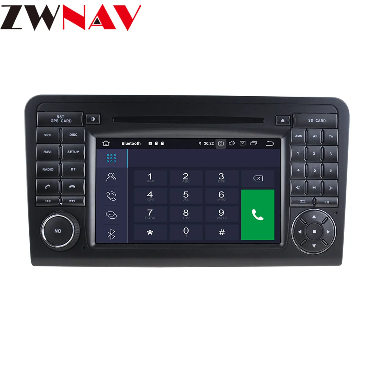 Автомобильный DVD плеер IPS Android 9 0 для Mercedes Benz GL ML CLASS W164 ML350 ML500 X164 GL320 2005 2012 GPS