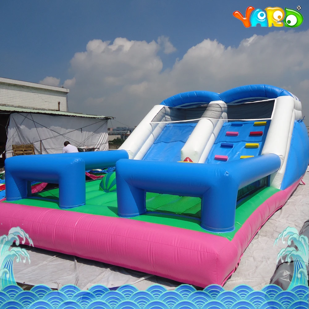 

Inflatable Funny Double Slide with Jumping Bouncer for Kids