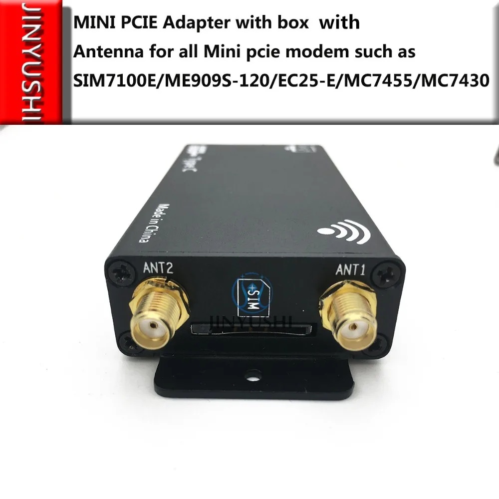 Тестовый комплект с коробкой/модулем LTE корпуса + антенна USB мини-адаптер PCIE для
