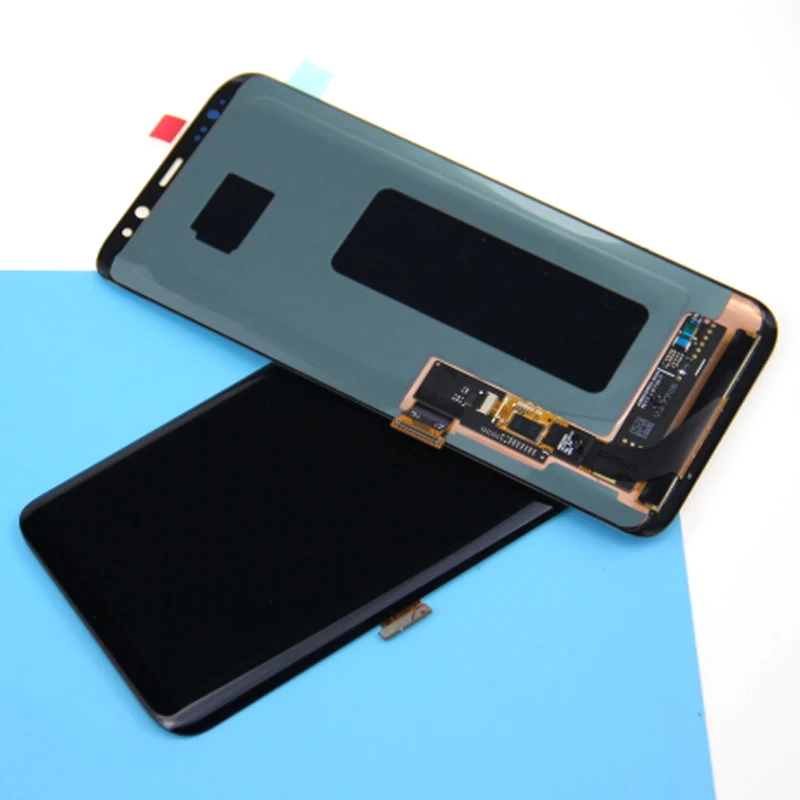 S8 G950 G950F дисплей для SAMSUNG Galaxy Замена экрана ЖК сенсорный дигитайзер сборка Plus G955