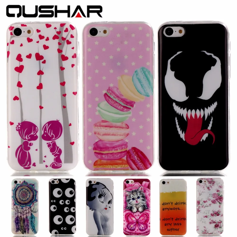 Модный стильный пластиковый чехол для Apple IPhone 5C мягкий PU Coque iPhone Чехлы кремния