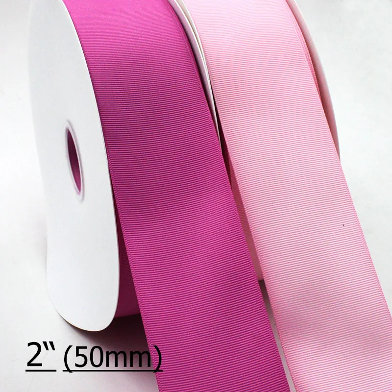 2&quot 50mm Бренд Сплошной цвет Корсажная лента и подарочные ленты для ремесла Лента