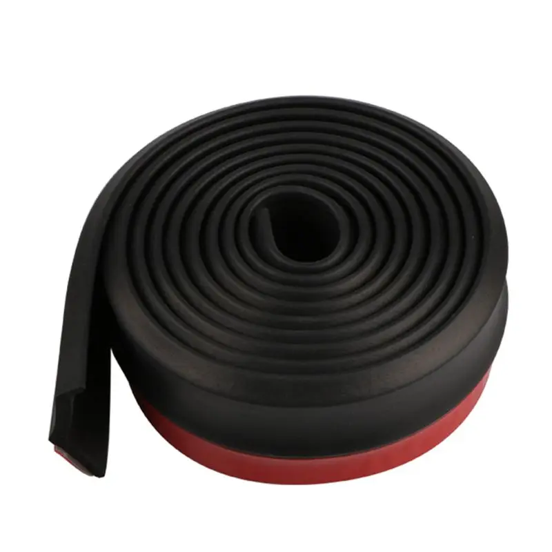 

2.5m x 6.5cm Vehicle Car Front Bumper Universal Protector Rubber Lip Splitter Body Spoiler Adhesive Strip Car Accessories