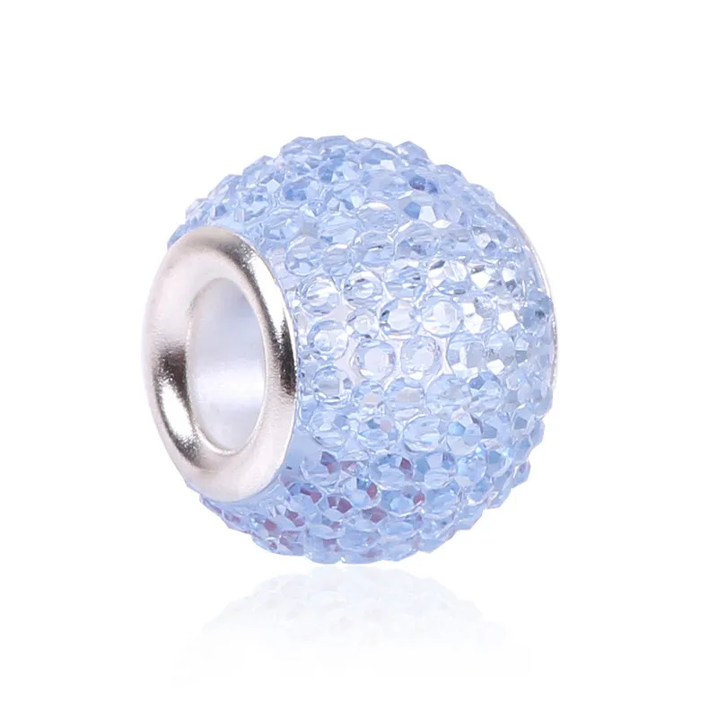 Dodocharms,, розничная, модные 14 цветов стеклянные бусы, амулеты, подходят для Pandora Подвески, браслеты, ожерелья для самодельных женщин, ювелирные изделия - Цвет: 5