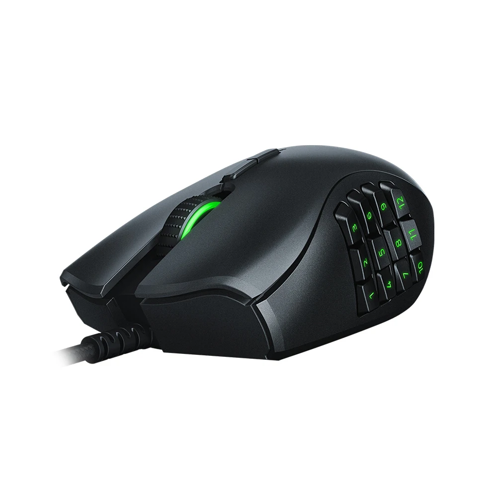 Игровая мышь Razer Naga проводная 16000 точек/дюйм оптический датчик Chroma RGB Lighting 2/7/12