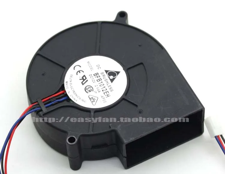 Новый Дельта BFB1012EH 9733 12V 2.94A двойной шарикоподшипник большой объем воздуха