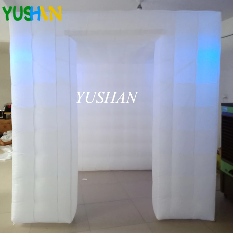 Высококачественная портативная фотосессия надувная фотобудка с двумя подъемами