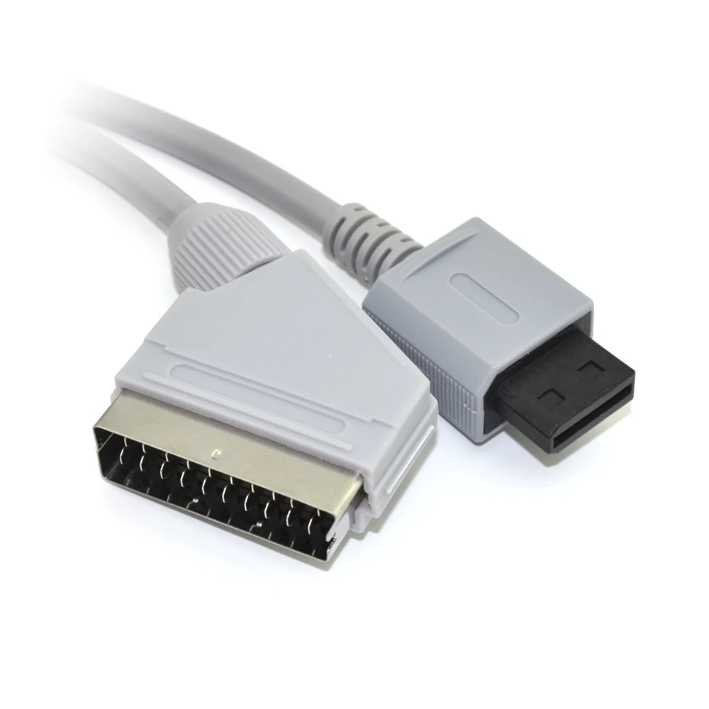 Два спецификации для wii Scart кабель видео HD провод HDTV для nintendo wii видеоигры