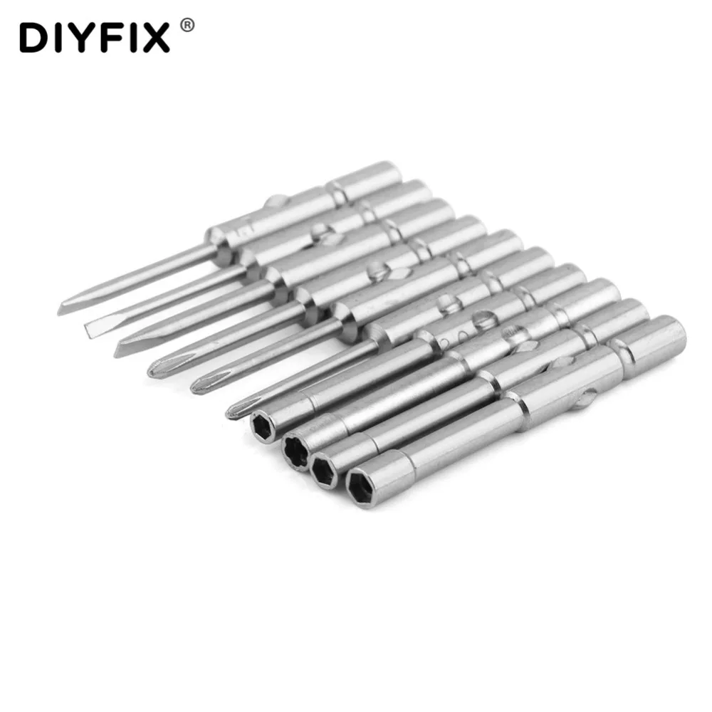 Портативный Набор прецизионных отверток с крестообразным узором шестигранные