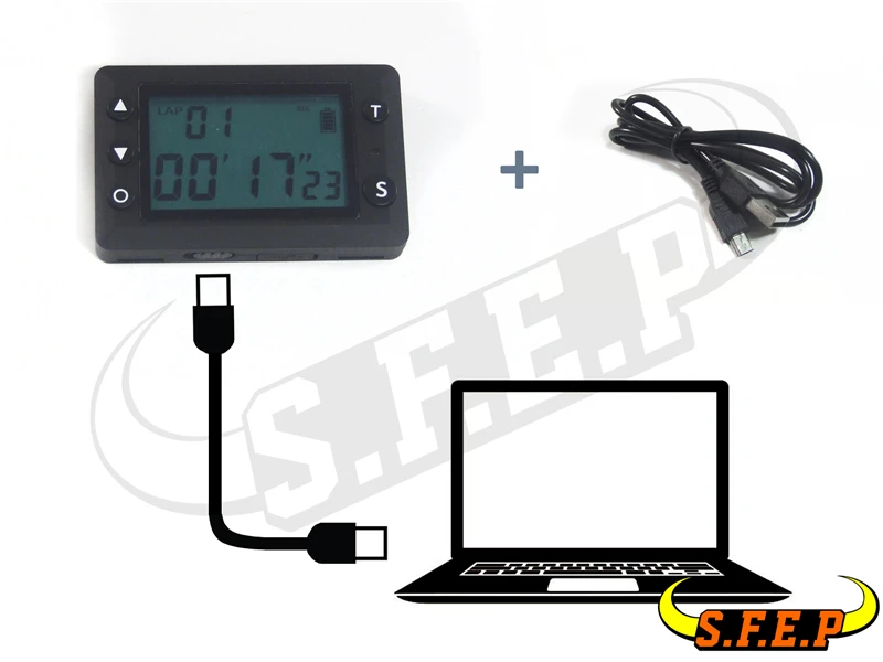 Профессиональный гоночный 2," дюймовый большой экран V4 Lap Timer-относится к треку/автомобилю/мотоциклу/Картинг автомобилю/велосипеду
