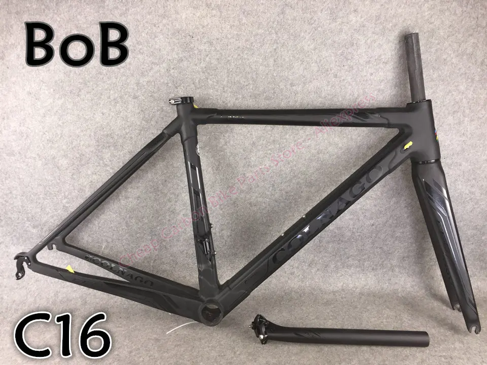 C16 18 цветов T1000 CARROWTER Colnago C60 карбоновая рама для дорожного велосипеда с 48/50/52/54/56 см BB386 3 к матовая/глянцевая - Цвет: C16