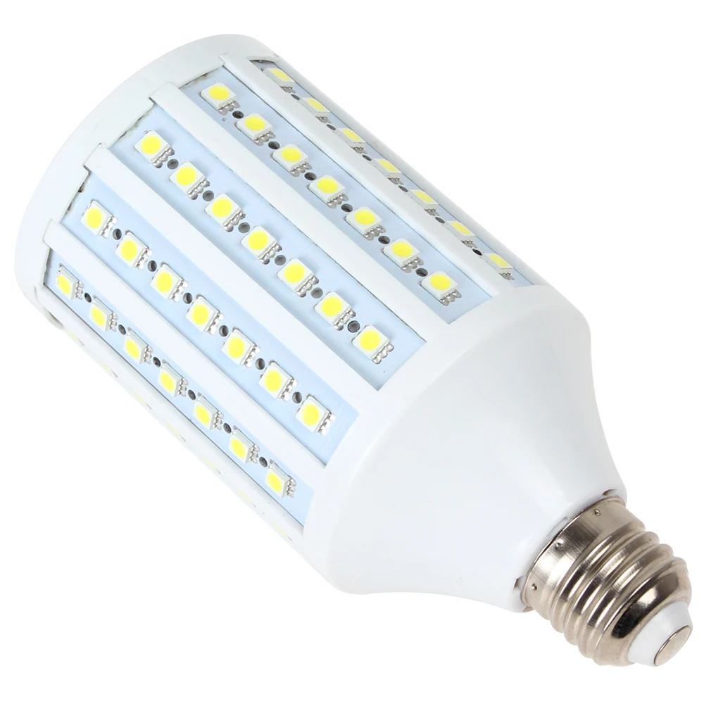 20 Вт E27 102x5050 SMD светодиодный светильник кукуруза яркий теплый белый/белый для дома
