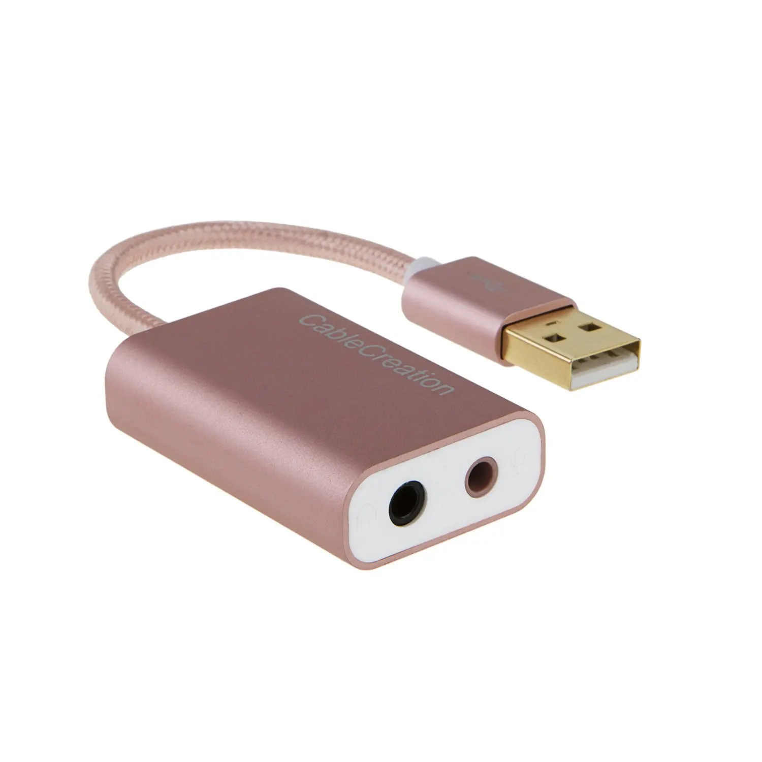 USB-аудиоадаптер jorinдо внешний USB-стереозвуковой адаптер для Windows Mac Linux