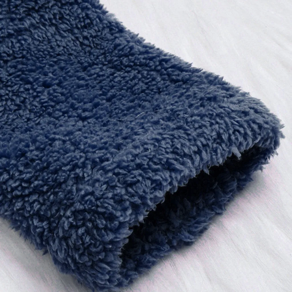 Зимнее пальто для женщин плюс размер на пуговицах пушистый хвост топы пуловер с