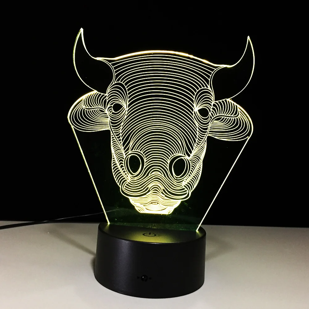 Новинка Usb СВЕТОДИОДНАЯ 3d лампа креативный подарок на день Святого Валентина