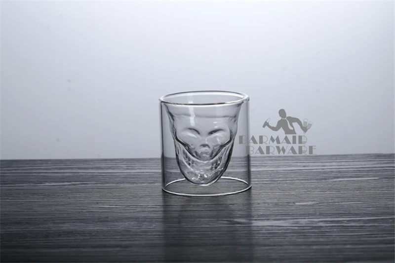 6 шт. 200 мл бокал для коктейлей пива череп виски водки Питьевая Посуда дома офиса