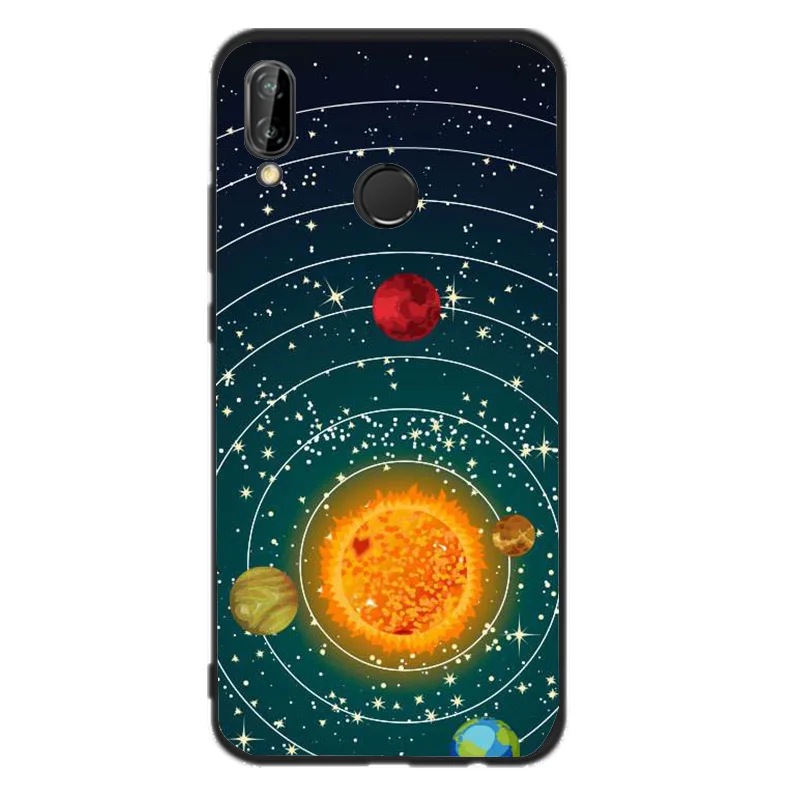 Orbital ball For huawei p9 Lite Mini case Red bear heart Phone p20 lite Y5ii P9 mini Silicone cover |