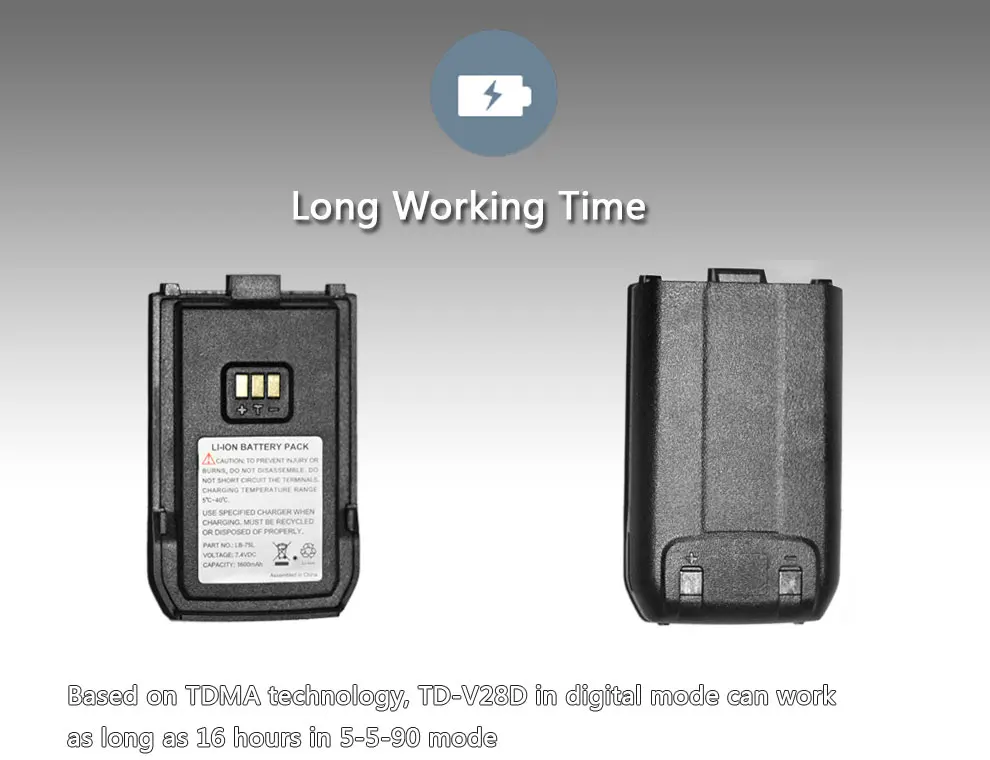 TID TD-V28D двойной слот времени DMR рации цифровой и аналоговый режим двухстороннее радио