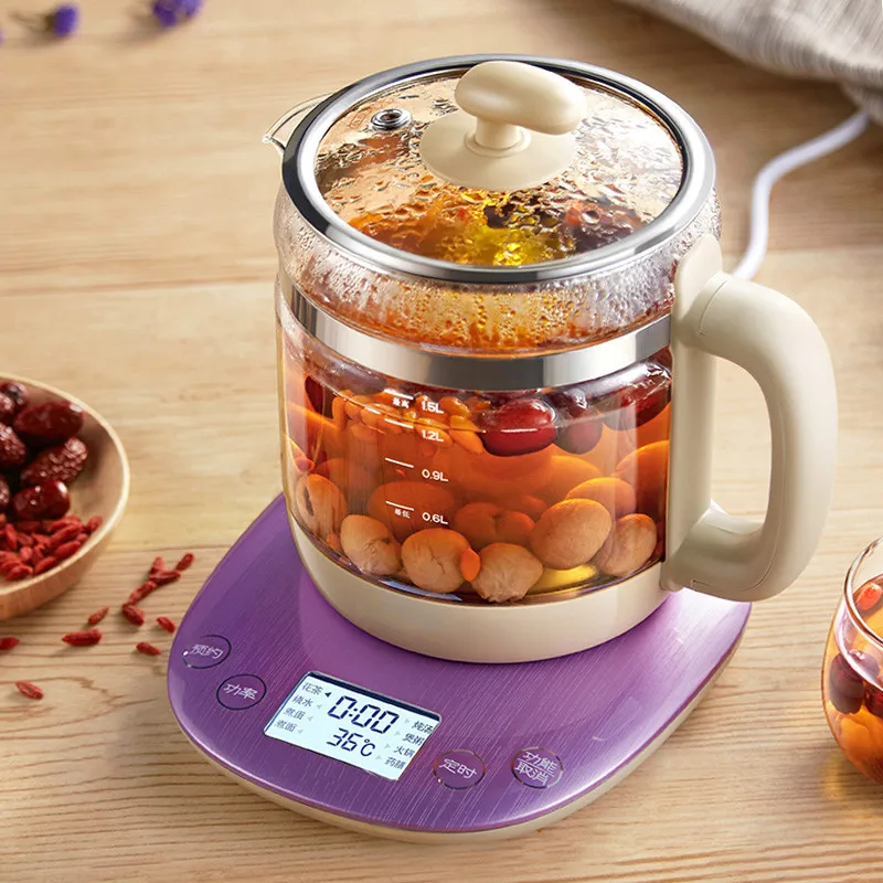 Чайник для здоровья автоматический утолщенный стеклянный Электрический