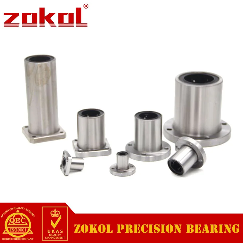 

ZOKOL bearing LMK40UU Square flange linear motion bearing 40*60*80mm
