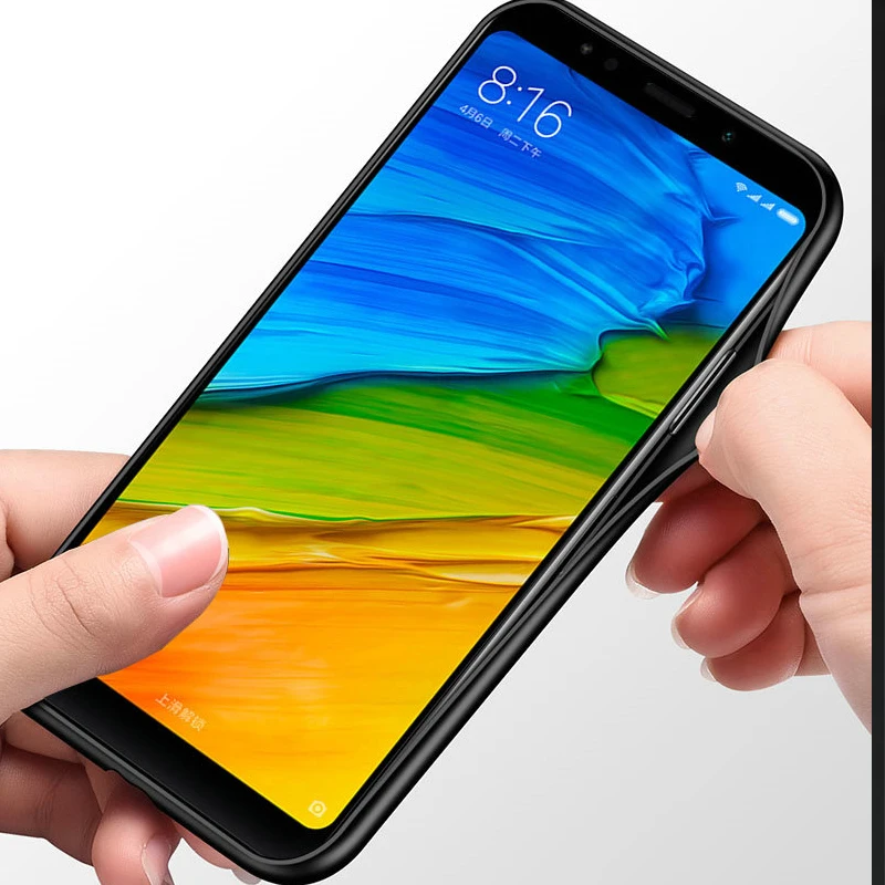 YUETUO ТПУ закаленное стекло задняя крышка телефона capinha, etui, чехол для xiaomi redmi 5 plus 5 plus ksiomi xiomi redmi 5 Аксессуары