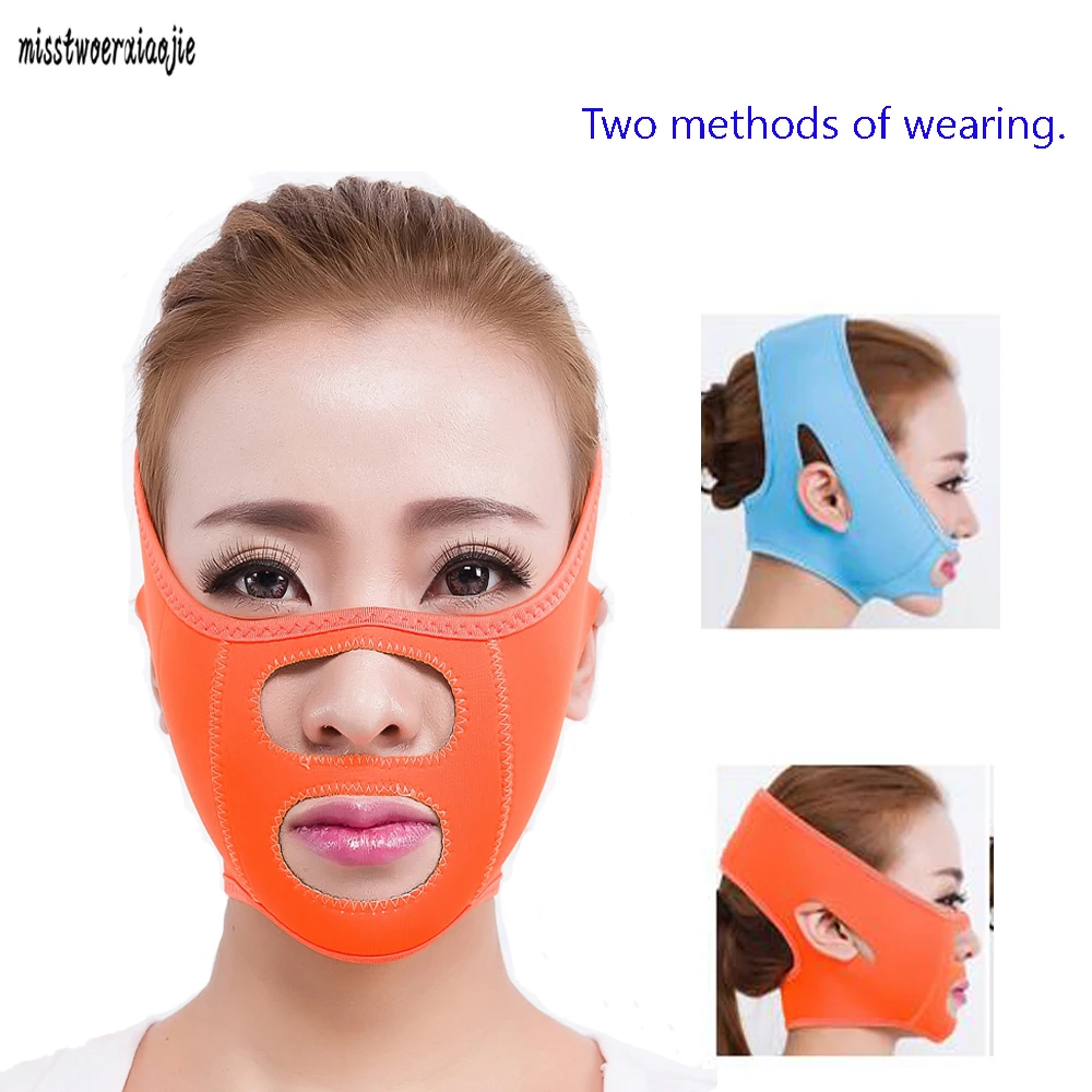 Хлопковая тонкая расслабляющая маска для лица 2 цвета лечения двойного