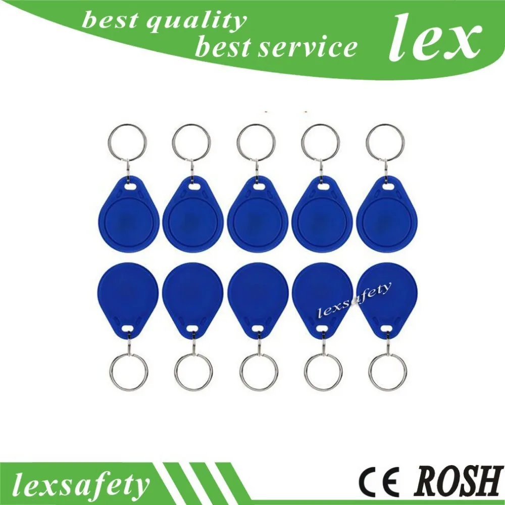 100 шт. Бесконтактный ISO11785 перезаписываемый 125 кГц 330 бит T5557 / T5577 RFID IC ABS брелок