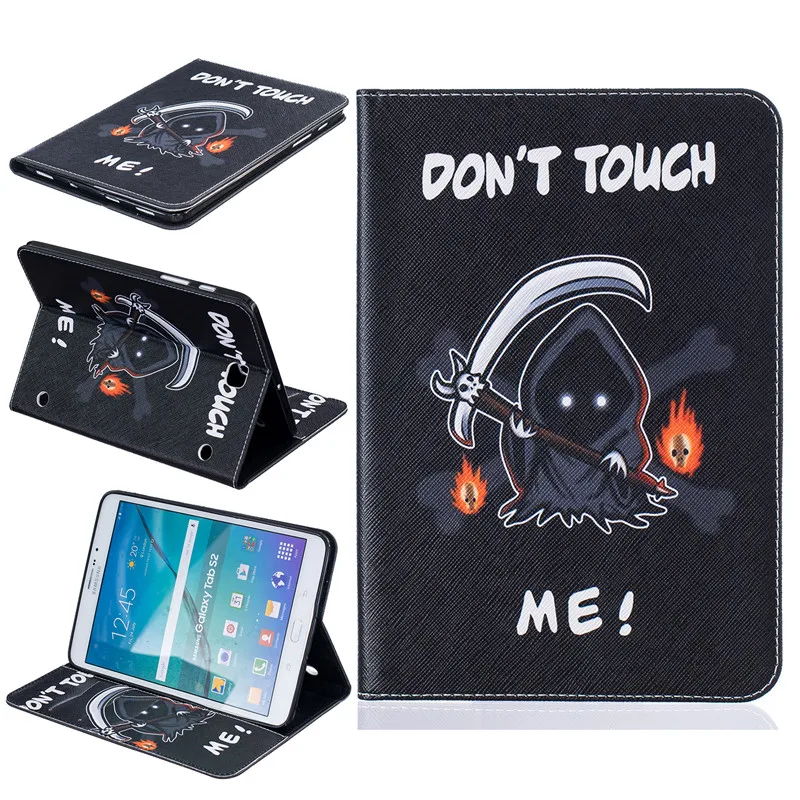 Fashion Cartoon Animal Leather Stand Flip Smart Case for Samsung Galaxy Tab S2 8.0 T710 T715 Tablet Book Cover | Компьютеры и офис