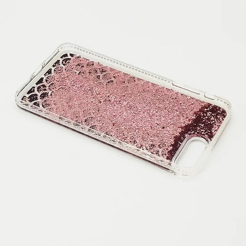 Luxury Hologram Iridescent Laser Fish Scale Pattern Cover for iPhone X Liquid Glitter Capa 6 6S 7 8 Plus Rainbow Case |