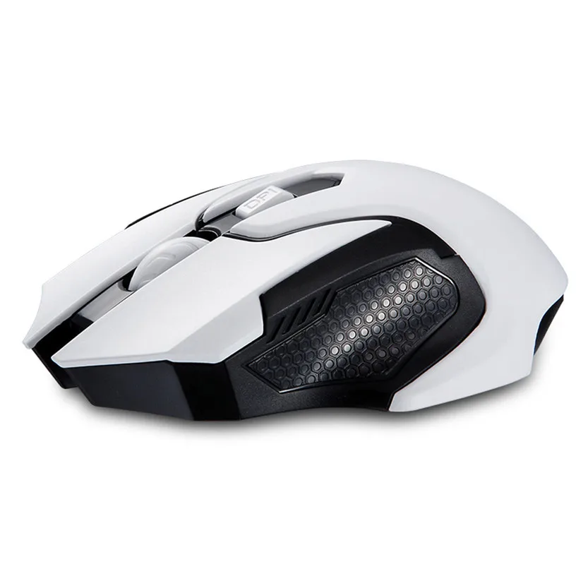 Mosunx Белый 2 4 ГГц беспроводной 4D игровой приемник usb-мыши Pro Gamer для портативных ПК