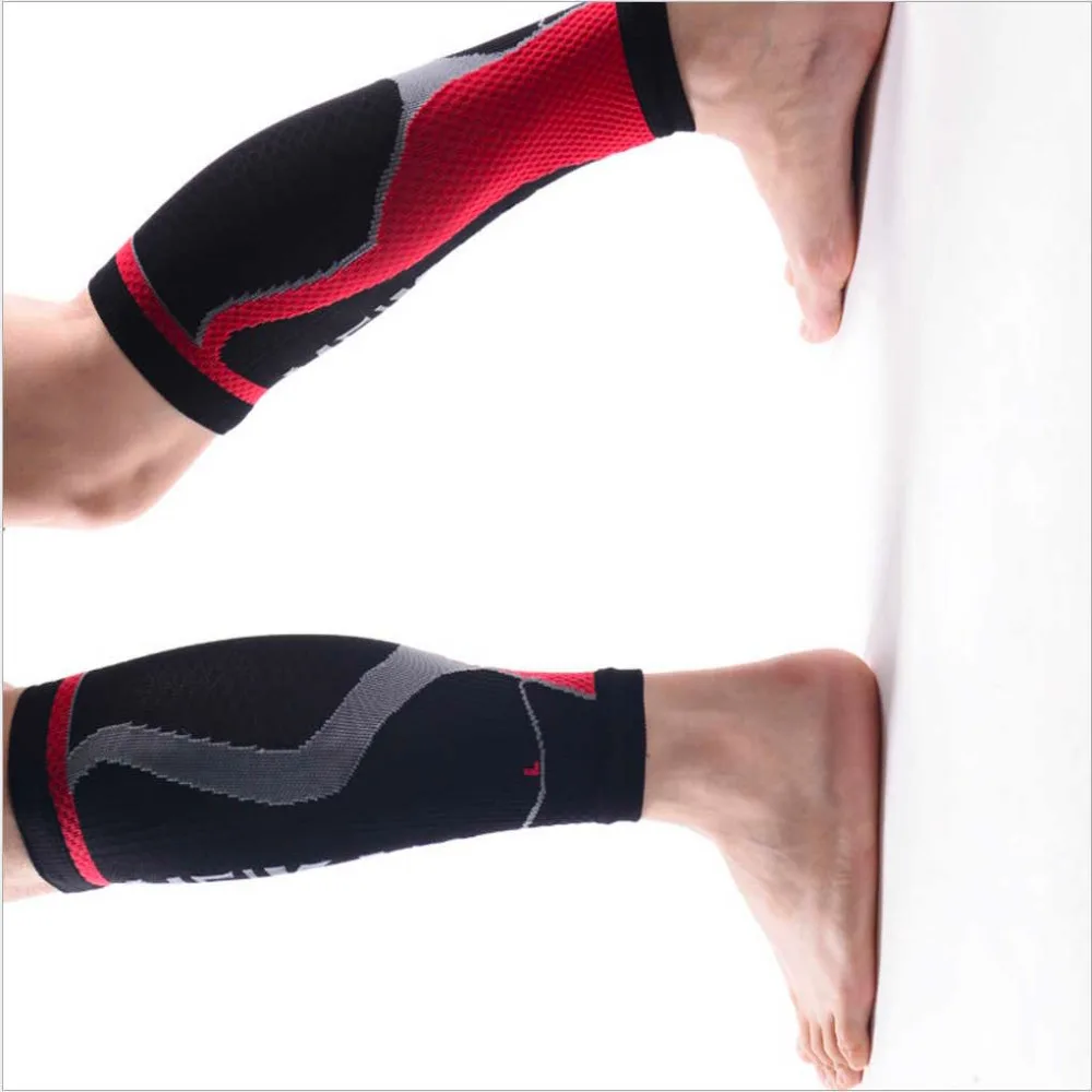 1 пара для стабилизации мышц бега компрессия футбола баскетбола|shin guard|shin